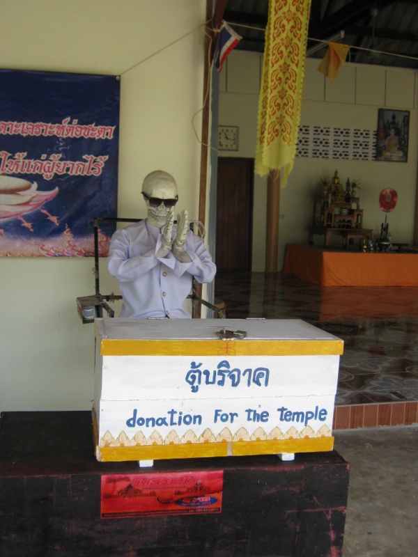 Koh Chang Tempel Geldeintreiber